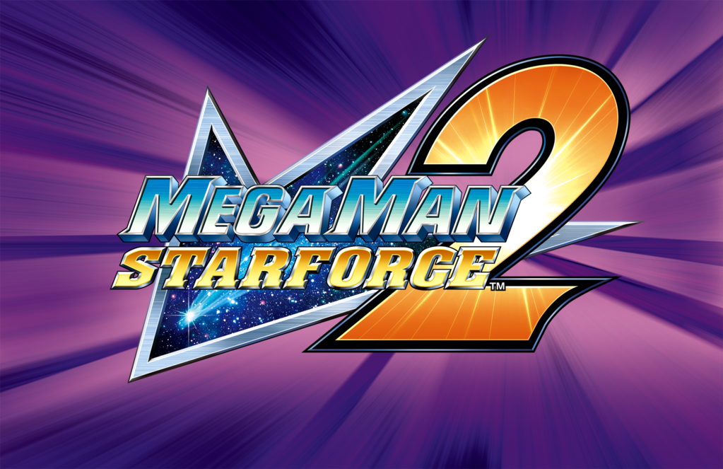 Mega Man Star Force 2 logo (w/ BG)
