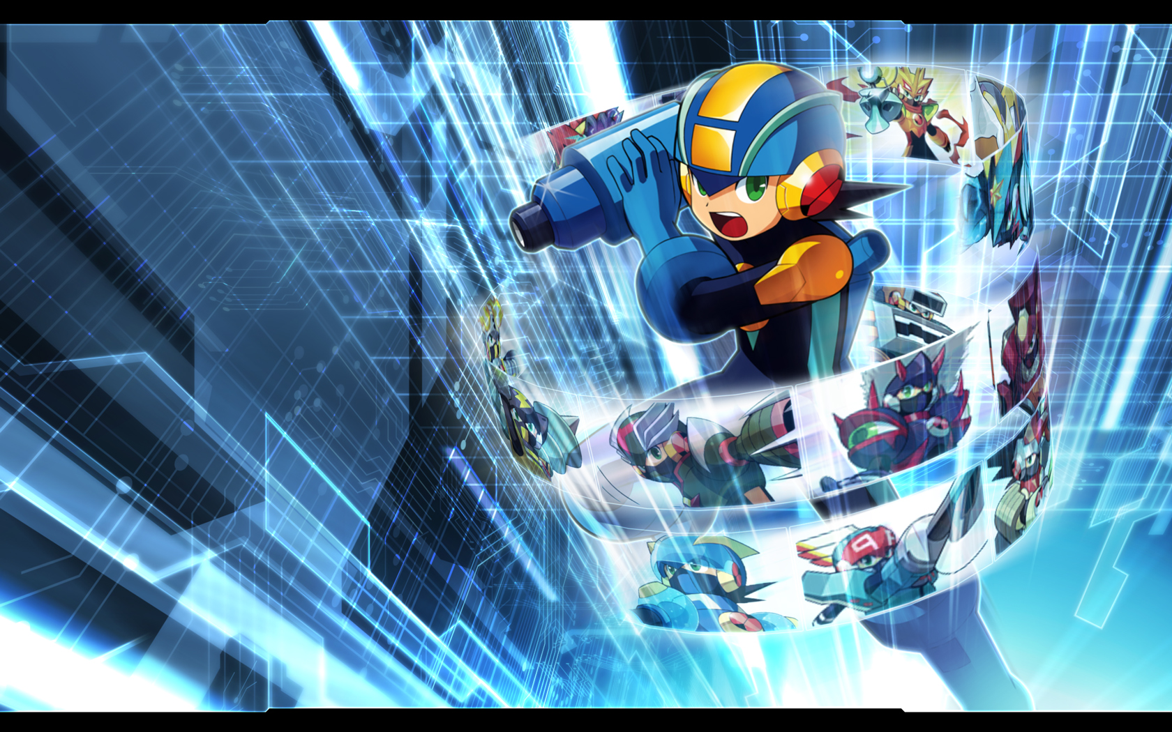 Wallpapers The Rockman Exe Zone