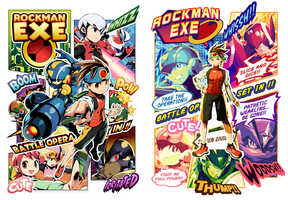 Rockman EXE x American Comic Style merch line now available – The ...